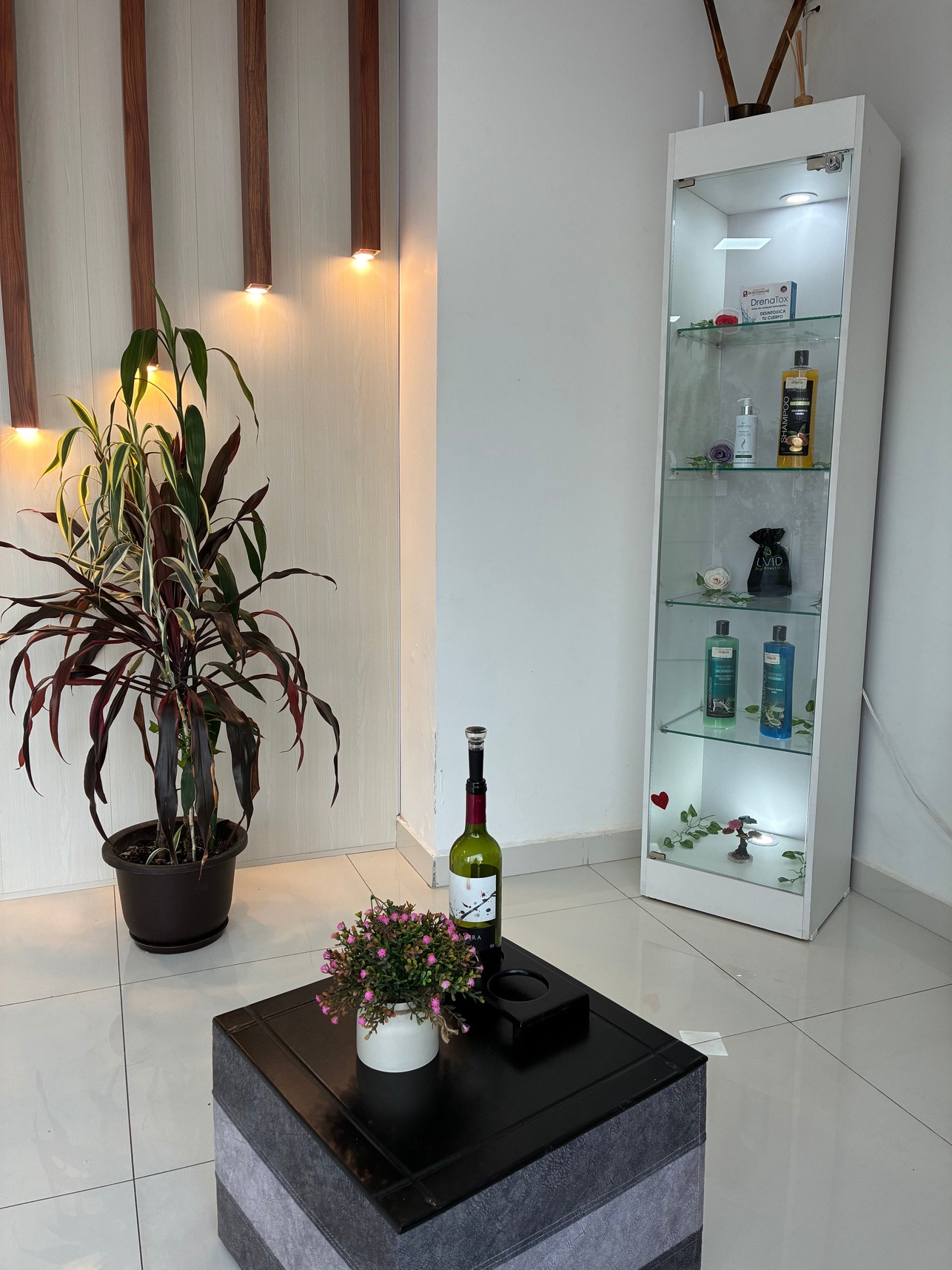 Recepción del spa